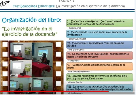 CIEP_UPEL's tweet photo. Proyecto editorial en desarrollo, en el que un grupo de docentes investigadoras del Ciep reconoce a la investigación como instrumento de mediación para la formación universitaria; pretendiendo  la sistematización de una metódica de la pedagogía de la investigación. https://t.co/lIHvlmOIon