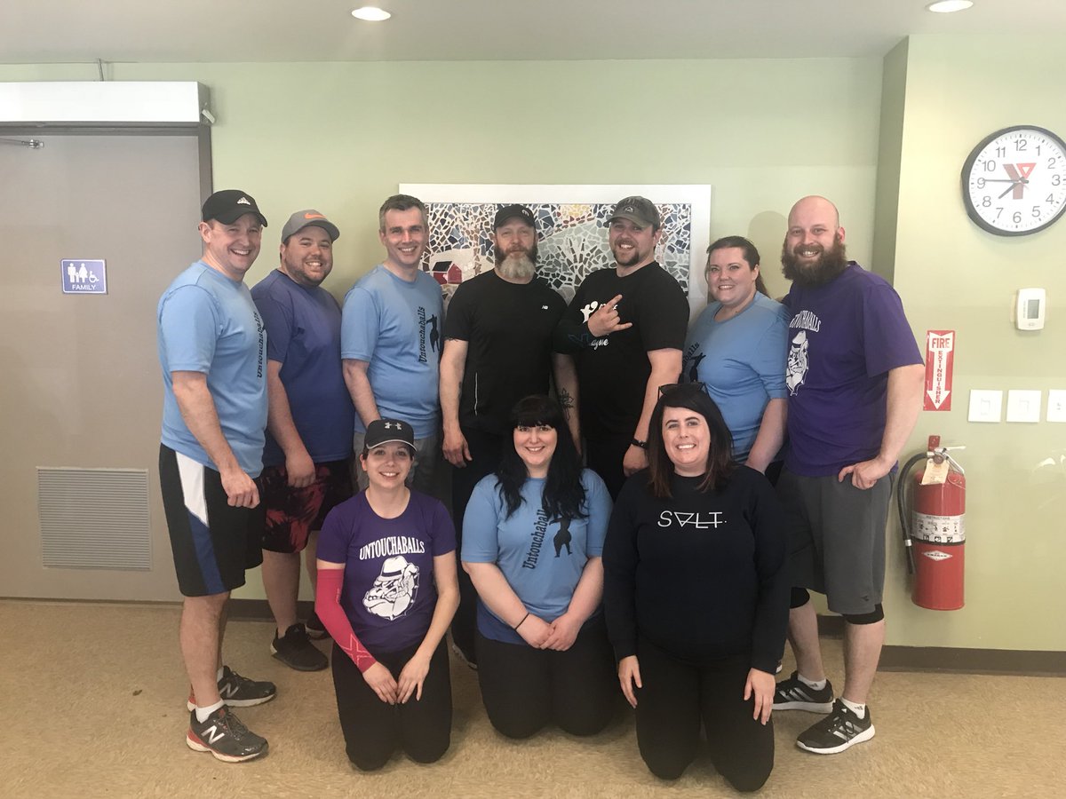 UntouchaballNL's tweet photo. Made the quarter finals today in the @Dodgeball709NL tournament! What a fantastic way to end the best season yet. See you in the fall #dodgeball https://t.co/MiNwzJPGbn
