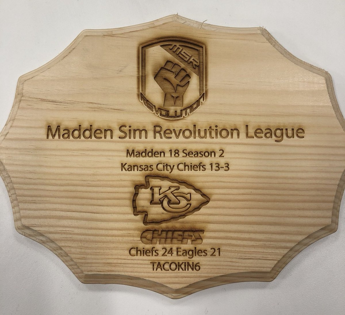 MSRLeague's tweet photo. Another example of how we are taking things to the next level here in the #MSR. Shout out to @SayGoDk for making this happen. Who will be the next owner to have their name etched in history?

#MSR #MSRleague #Madden #Madden18 #XboxOne @DaddyLeagues @ChiseNation @leaguecrawler https://t.co/JijdcxMKL5