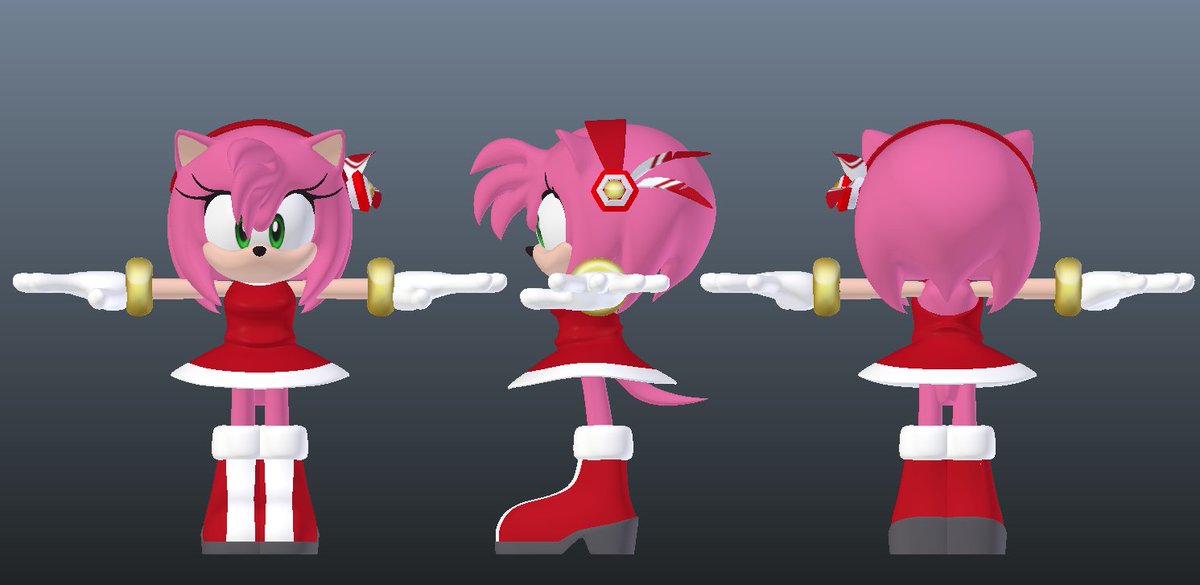 Dreamcast Amy Model (W.I.P)