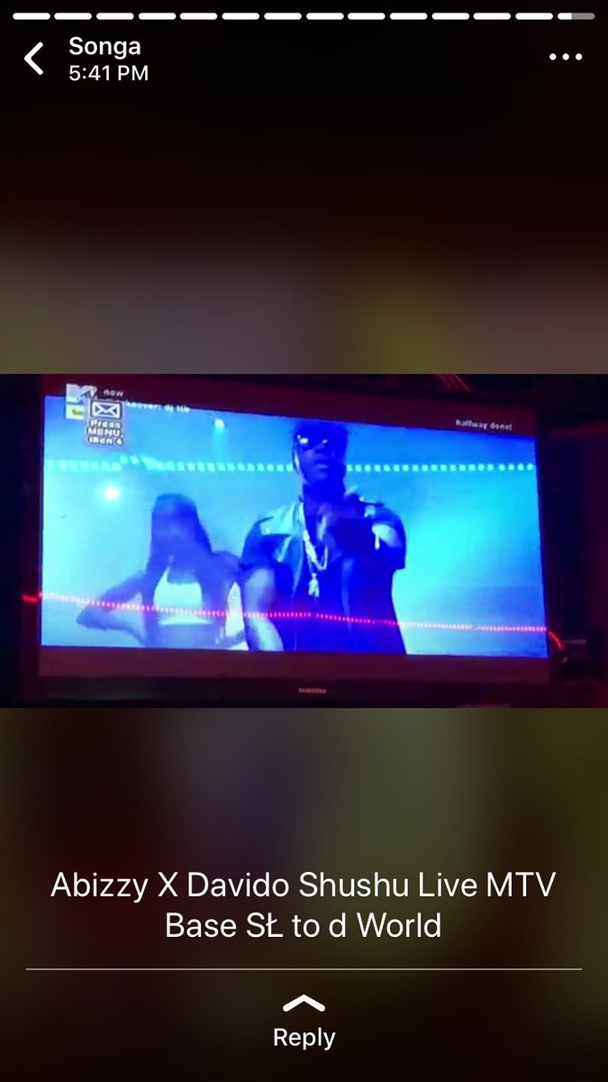 abizzy73's tweet photo. @StesGideon much love to everyone requesting my video Shu Shu ft @iam_Davido  on all the Major channels.... thanks to @MTVBaseAfrica @TRACE_Inter @ChairmanHKN @SOUNDCITYtv @Soundcity985FM https://t.co/2etOdPRKz6
