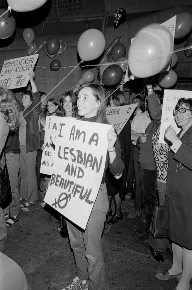 from the 70’s gay rights protests. how sad that these pictures are +40 years old yet we still have to protest.