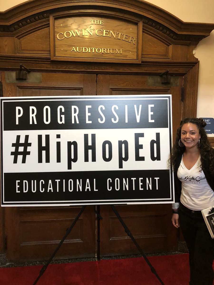 AshleyBonet_'s tweet photo. @kennelly_school representing at #HipHopEd 2018 @chrisemdin @ingas001 @HartfordSuper @KingAdjapong @DerekLuke @BEVERLYBOND #stem #columbiauniversity #columbiateacherscollege #sciencegenius #chrisemdin #HHEC2018 #CKC #Hartford #HartfordCT #blackgirlsrock https://t.co/qVHnkU1GkQ