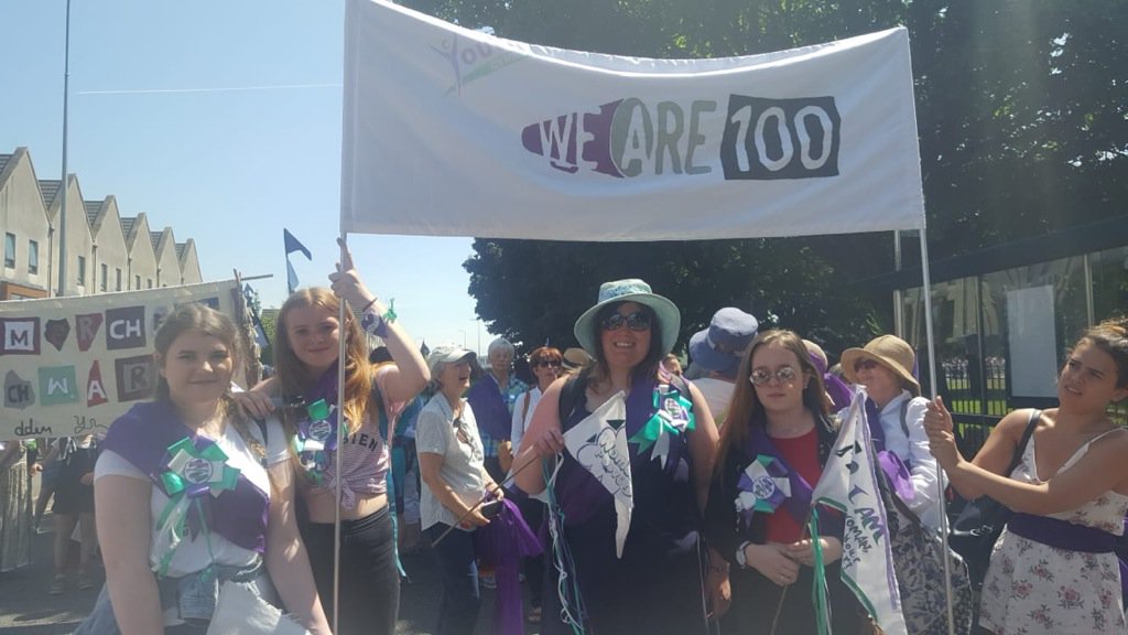 georgetownyc's tweet photo. #PROCESSIONSCARDIFF what an amazing empowering and inspirational day ππ―π@youthcymru @GFGMerthyr @processions2018 https://t.co/iw9C25pNBe