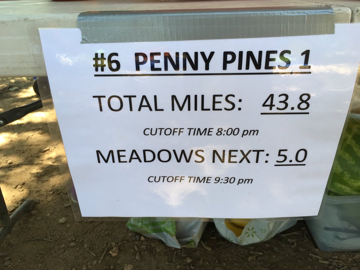 Great to be out on the PCT for the #SD100 on Friday. So many wonderful people running and helping runners.