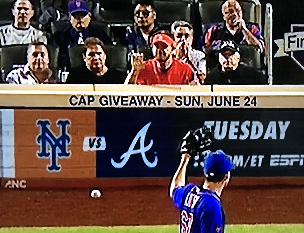 GrowTons7's tweet photo. That ball came off the bat of Mike Stanton!
They need to get you that ball, @Marlins_Man. A Stanton Yankees ball, in a display case, would look good at the Marlins home office in the British Isles!
#Jetergate https://t.co/nQbJEhDkBk