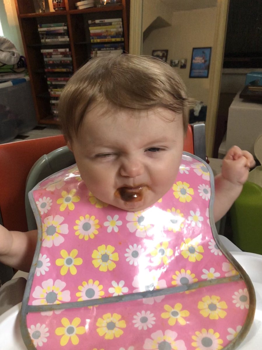 theaterpants's tweet photo. Bitter beer? Nope, just prunes. #cutestbaby #facefordays #isabellecarter https://t.co/WIIHB4mBTp