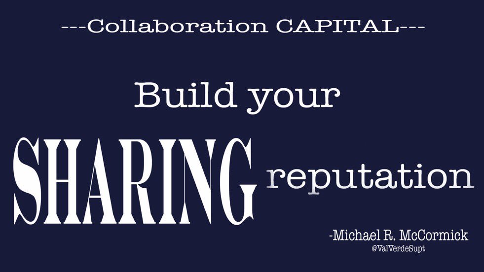 As you begin to think about your professional goals for next school year, ask yourself this question “Am I willing to share my best ideas with other educators?” #supchat #LeadWild #caedchat #EDchat #ISTE18