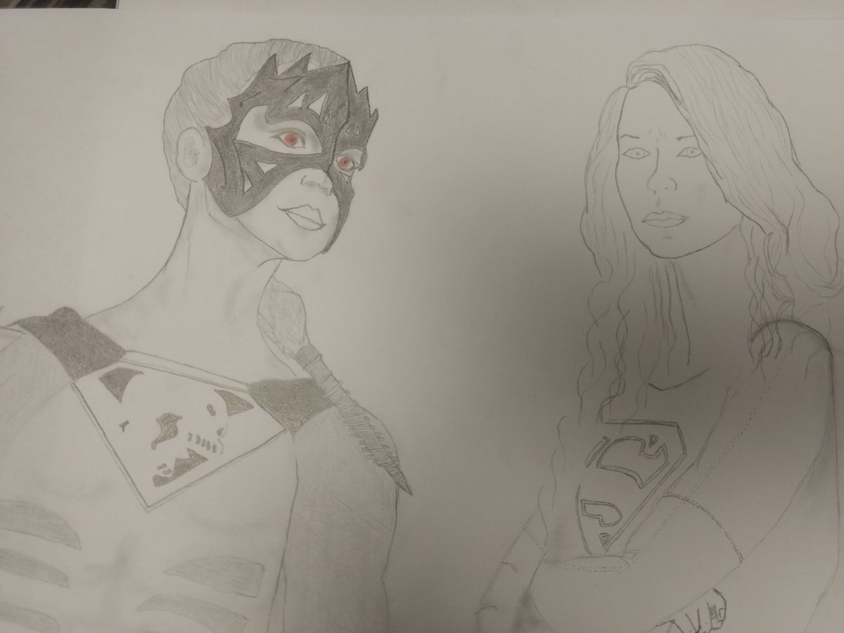 lil_Britain83's tweet photo. Work in progress...@MelissaBenoist @OdetteAnnable @TheCWSupergirl #SuperReign https://t.co/vVoB9p0lHh