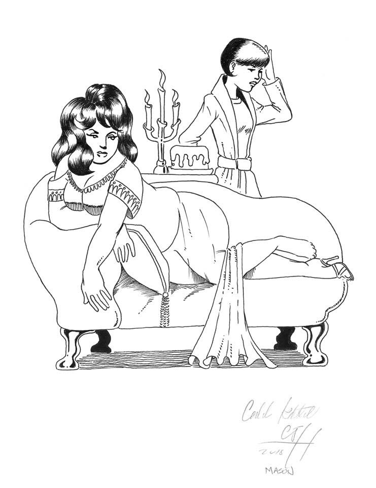 embonpointpub's tweet photo. The Sisters Palladino-collaborative character sketch from Fatizen: The Graphic Novel. https://t.co/ICHP3YO09o #sizepositivity #fatizen https://t.co/QHlOewAAee