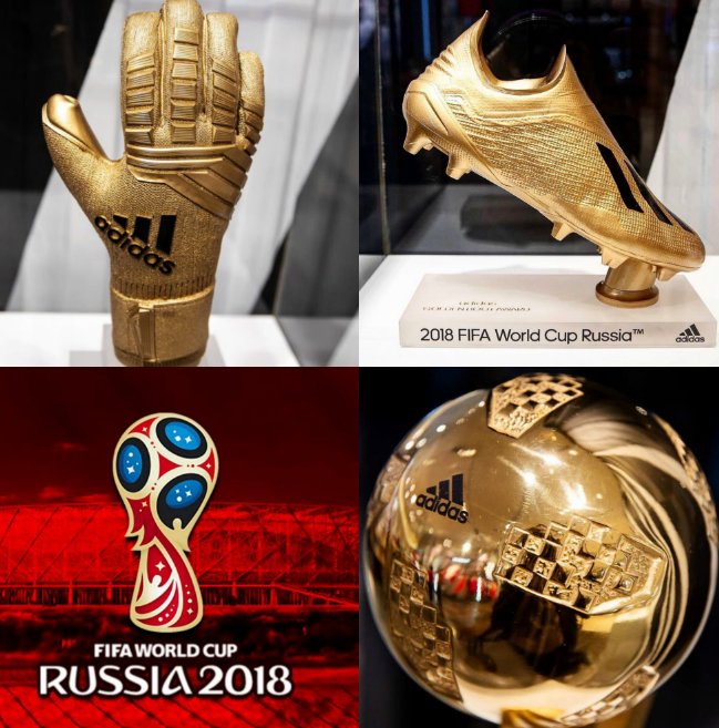 Invictos on Twitter: "✓ Guante de Oro al mejor portero de Rusia 2018. ✓ Balón de al mejor futbolista de Rusia 2018. ✓ Bota de Oro al máximo goleador de Rusia