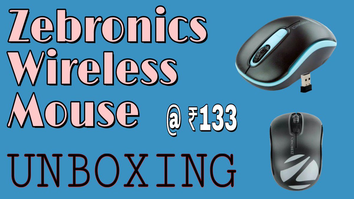 _sudhanshuroy_'s tweet photo. Zebronics #Wireless Optical #Mouse Unboxing | #Unboxing , Setup & Overview
Visit on this link to watch....👇👇👇👇👇👇👇👇
https://t.co/IVVqqlGTze
#AskRoy #royencyclopedia #zebronics #wirelessopticalmouse https://t.co/4X93Qs0MTz
