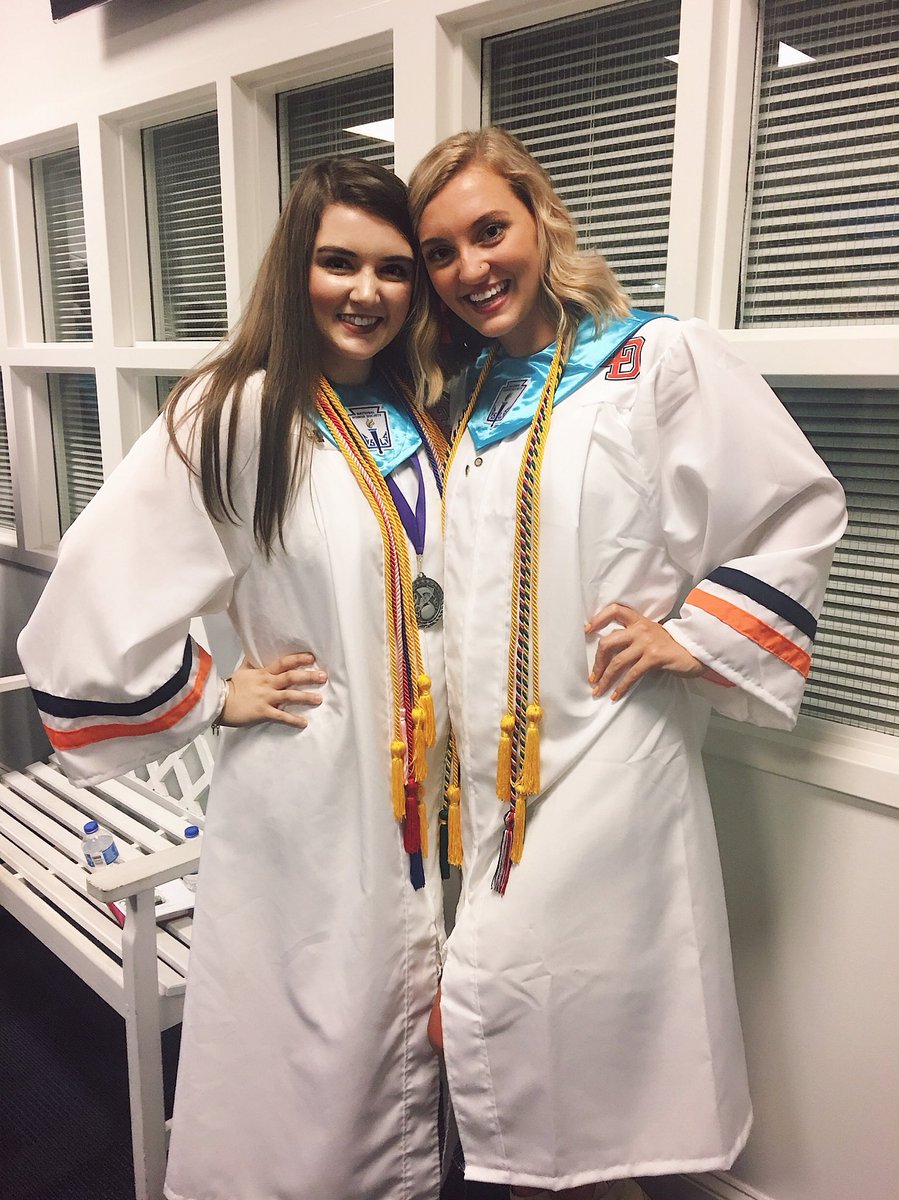 I was on stage reading scripture and reflecting on the word tonight for the baccalaureate ceremony and every time I looked out to the crowd, I saw this sweet girls smiling face every time. It kept me going through all the nerves, shout out to you Abby girl!! #godukes #loveher 💜