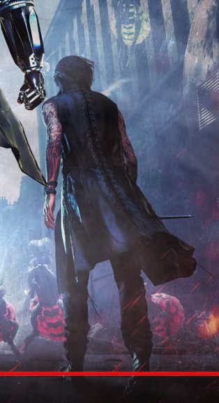 OH LOOK AT ME, I DON'T HAVE SLEEVES BECAUSE MY TATTOOS KEEP ME COOL. AND I HAVE SO MANY PRODUCTS IN MY HAIR IT WENT BLACK @DMCDarkSlayer #DMC5