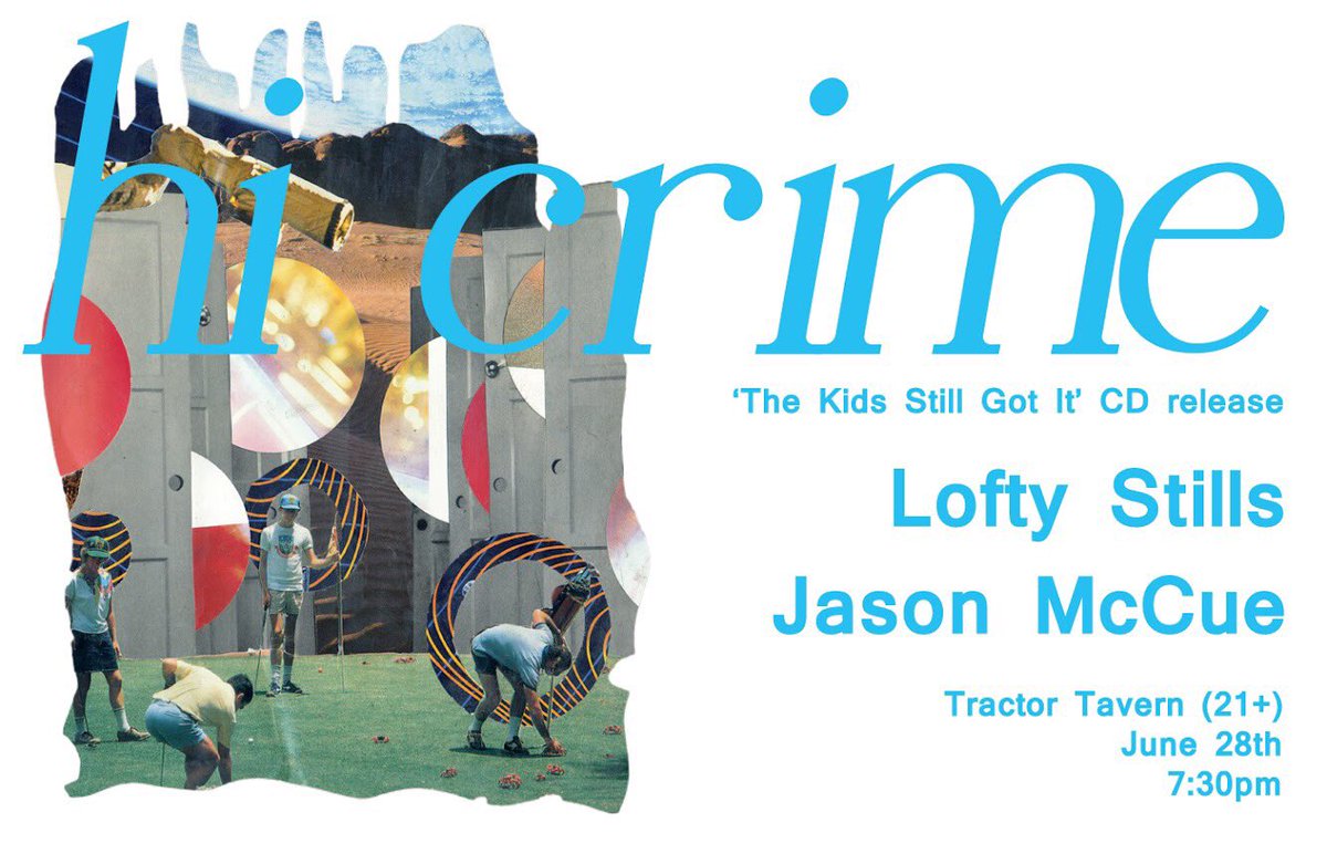 loftystills's tweet photo. SEATTLE SHOW ANNOUNCE / June 28th @tractortavern with #hicrime and #jasonmccue https://t.co/ZcdBxtAa6J