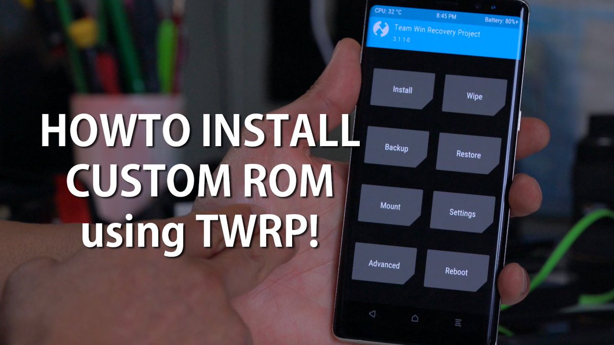 zedomax's tweet photo. How to Install Custom ROM using TWRP for ANY Android! [Android Root 101 #3] #AndroidRoot101 #Android #HighOnAndroid #TWRP #CustomROM

Video: https://t.co/Tjn1uYerKe

Written Tutorial:
https://t.co/tQ56kQS0rL https://t.co/hlWaP0rNIR