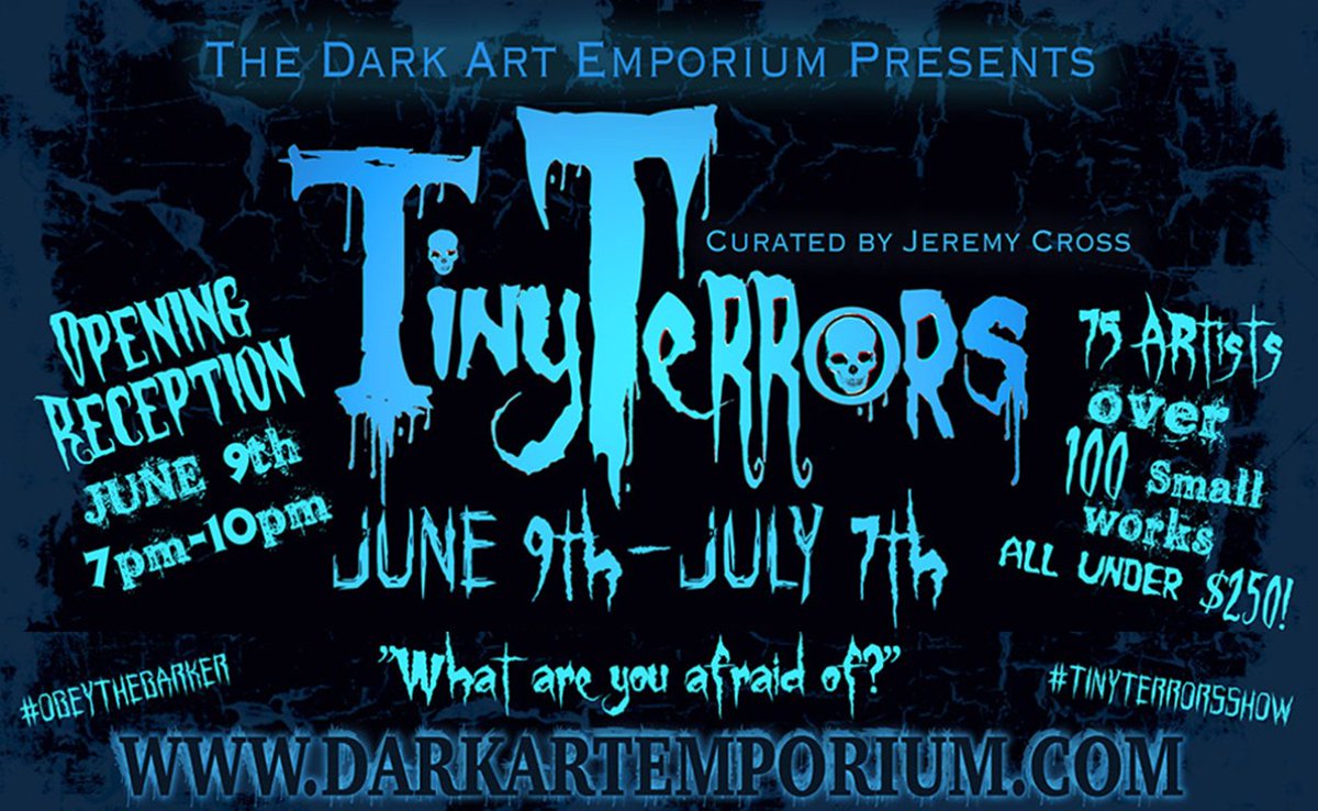 Jessica__Perner's tweet photo. Thanks to @patology5 he took pictures of our art at @darkartemporium
#art #darkart #darkartemporium #tinyterrorsshow #artshows #artshow #artexhibition #artexhibit #artlover #artlovers #artcollectors #artcollector #gallery #artgallery https://t.co/pVDrLXXcQy