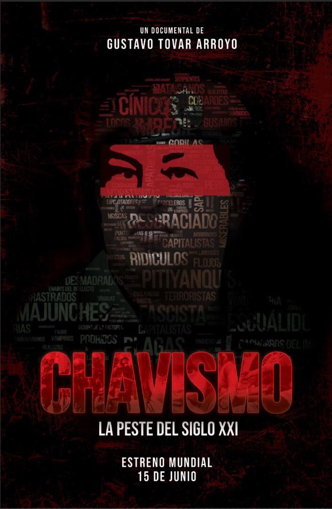 jesusmedinae's tweet photo. ¡Atención Venezolanos! Estén pendientes del estreno mundial del documental. Chavismo la peste del siglo XXI este 15 de Junio dirigido por @tovarr es una recopilación de hechos reales de lo que  atraviesa  Venezuela con estas plagas destructoras llamadas "socialistas" https://t.co/3JsDI75keE