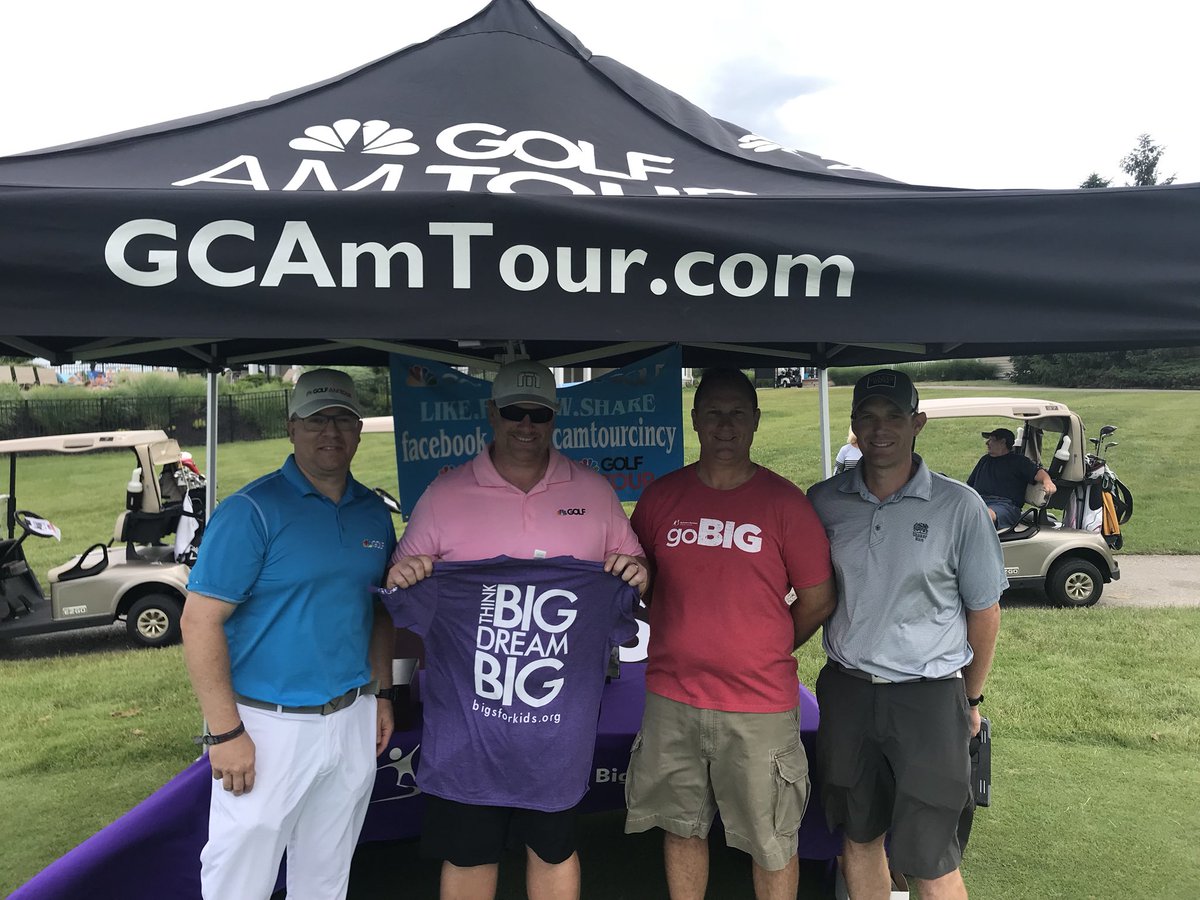 Great support today from great organizations:  NBC Golf Channel AM Tour and Shaker Run Golf Club. Thank you!