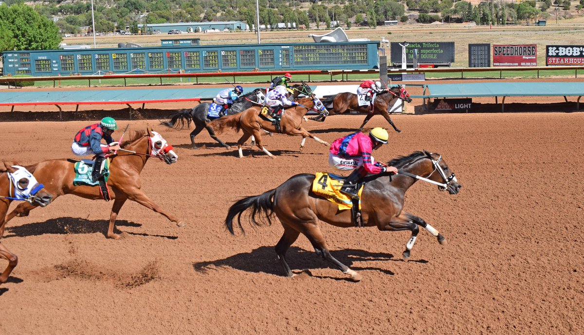 GranadaFarms's tweet photo. Congratulations to the connections of EM BODACIOUS CHICK by #BodaciousDash, winner of the Ruidoso Juvenile! 

Photo by Gay Harris Ruidoso Downs https://t.co/d6hWH6peE6