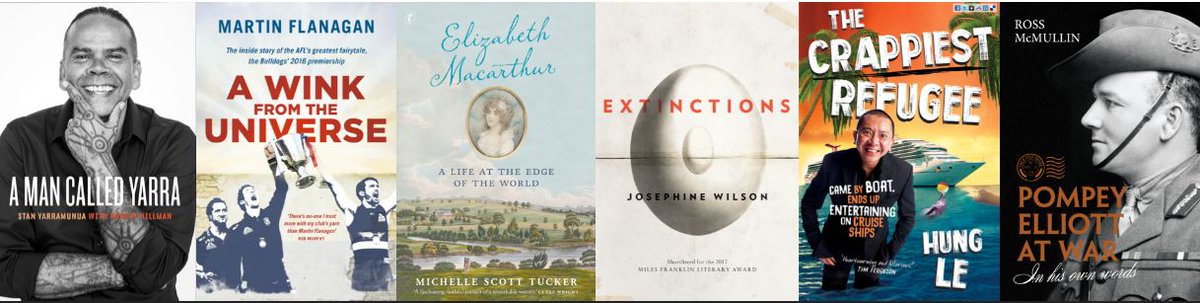 Another sample of books and authors at this coming weekend's Williamstown Literary Festival. It's always a fabulous two days, so come along! Author talks, great food, and song ... yes, song!  Program/Tics willylitfest.org.au #willylitfest2018