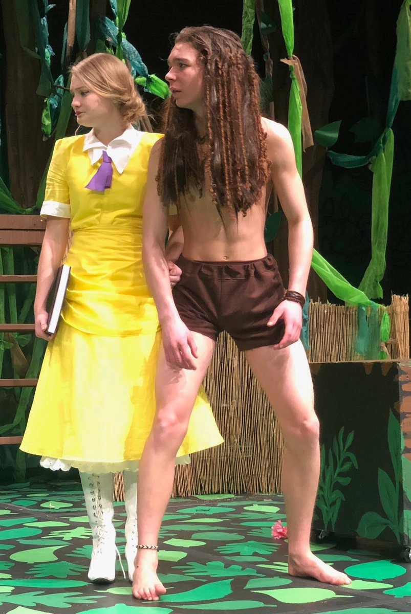 Josh Ingle and Grace Surber Tony Dreaming ! Tarzan the musical ! the Main Stage Inc. #TonyDreaming