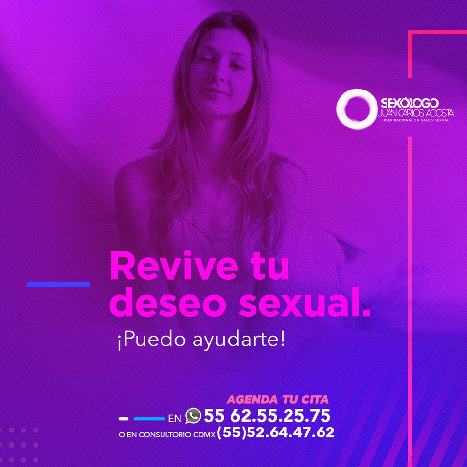 Sexologo_Acosta's tweet photo. Revive tu deseo sexual. ¡Puedo ayudarte! 
Agenda tu cita en mi WhatsApp: 55 62.55.25.75 o en consultorio: CDMX (55)52.64.47.62 https://t.co/4KUEMpFIxv