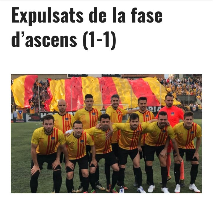 <a href="/uesantandreu/">Unió Esportiva Sant Andreu</a> 1-1 <a href="/CD_Castellon/">CD_Castellon</a>
Gracias afición, compañeros, família, amigos... Una vez más nos quitan el sueño de competir. Ya van dos años injustos, no lo logro entender. Espero que la gente que manda reflexione...
Lo hemos dado todo!
Gracias UESA!
