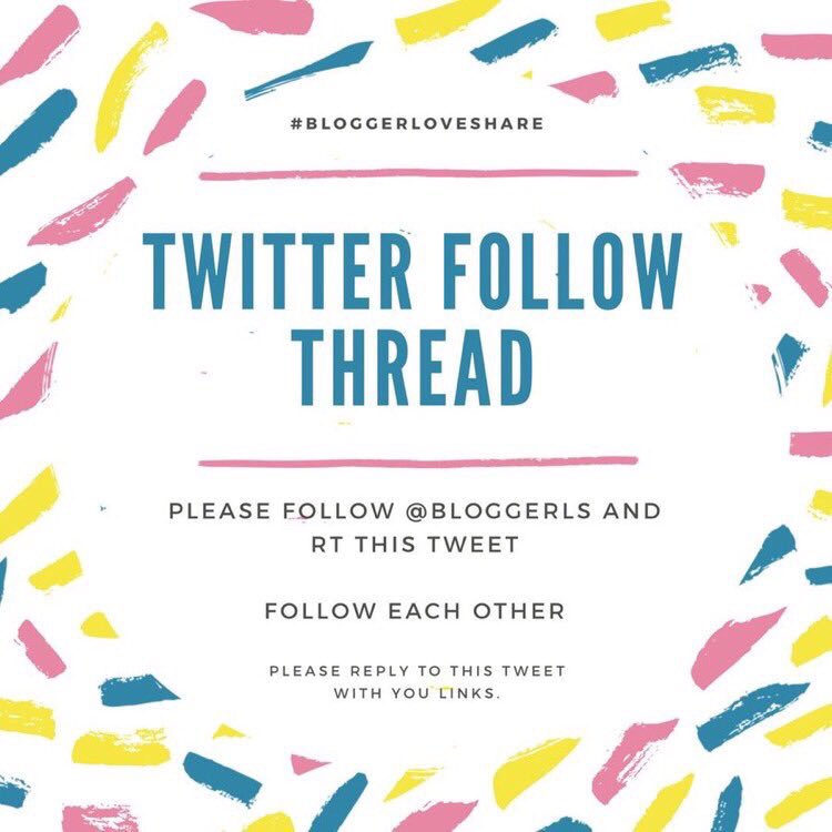 BlogDiscover's tweet photo. It’s Monday! So let’s start the week off with a Twitter follow thread. 😀💖

Please read the rules below and have fun. 💕      

#BloggerLoveShare https://t.co/yLYCYaoOzN