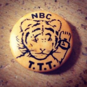 JohnRDallasJr's tweet photo. @NPR In the early 1950s, #BabyBoomers in Pittsburgh grew up with #MisterRogers — ordained a #Prebyterian minister. He was the puppeteer on @KDKA’s “Children’s Hour.” We wore orange badges as members of his Tame Tiger Torganization (TTT). Daniel, the Striped Tiger, was TTT’s President. https://t.co/dcdIUddisb