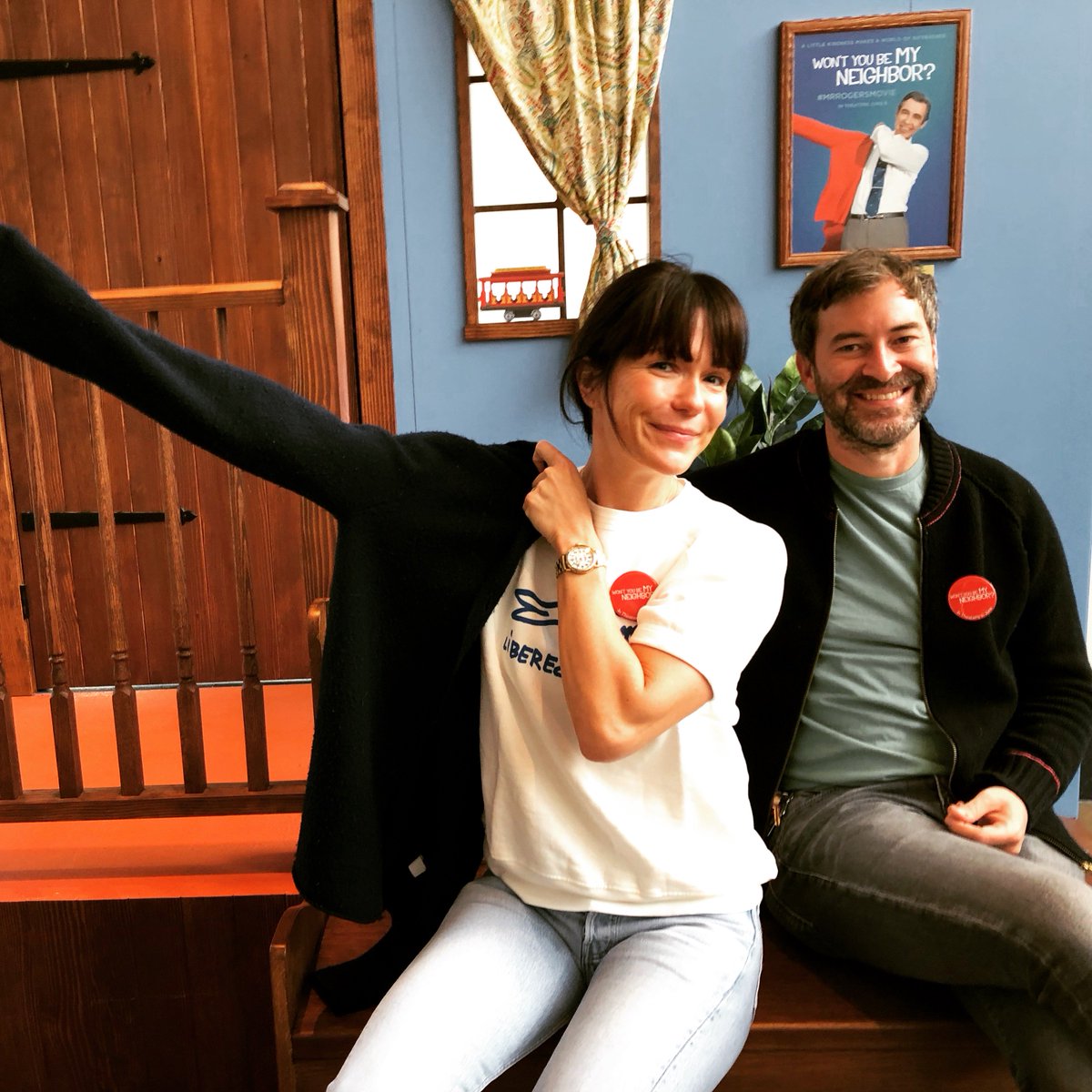 I saw WON'T YOU BE MY NEIGHBOR w/@duplaselton &amp; the kids today. We all snuggled up and cried multiple times. I haven't felt that good and inspired leaving a movie theater in a long time. Don't miss it. #WontYouBeMyNeighbor