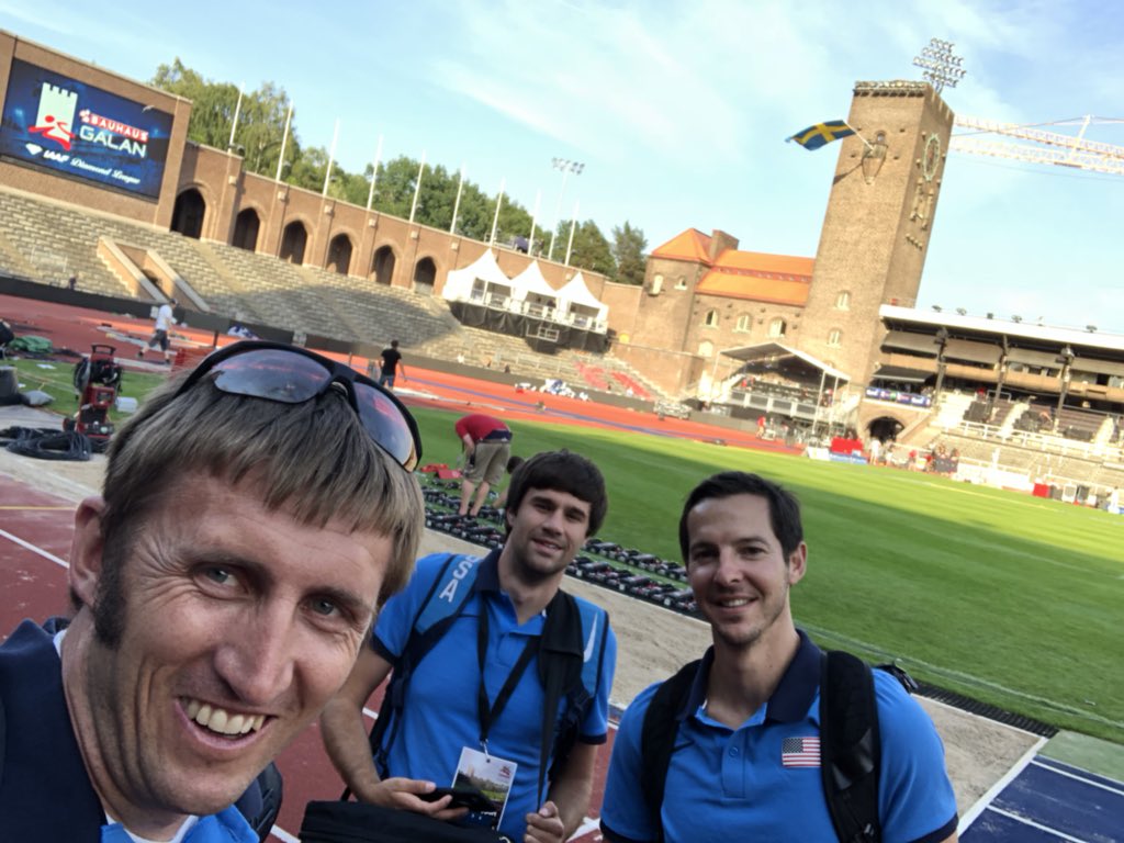 atrainer911's tweet photo. Great experience @Diamond_League #DNgalan supporting @usatf Athletes with @nabhansportsmed @tylerjaynoble @DefiningSports https://t.co/6BJ78dnVtz