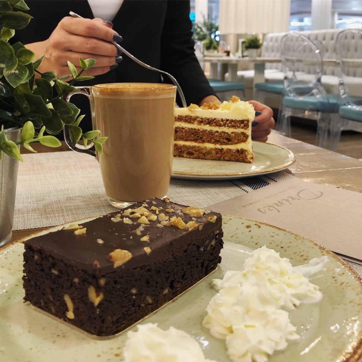 DelizieCafeUAE's tweet photo. Treat yourself and start this Monday morning with the right fuel 🍰 #sweettooth #deliziecafe #dubaiariport #dubaistyle #dubaimood https://t.co/ak6K8LvURz