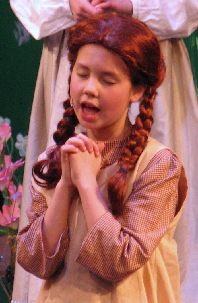 Nicole Plummer as Anne of Green Gables age 9 #Tonydreaming