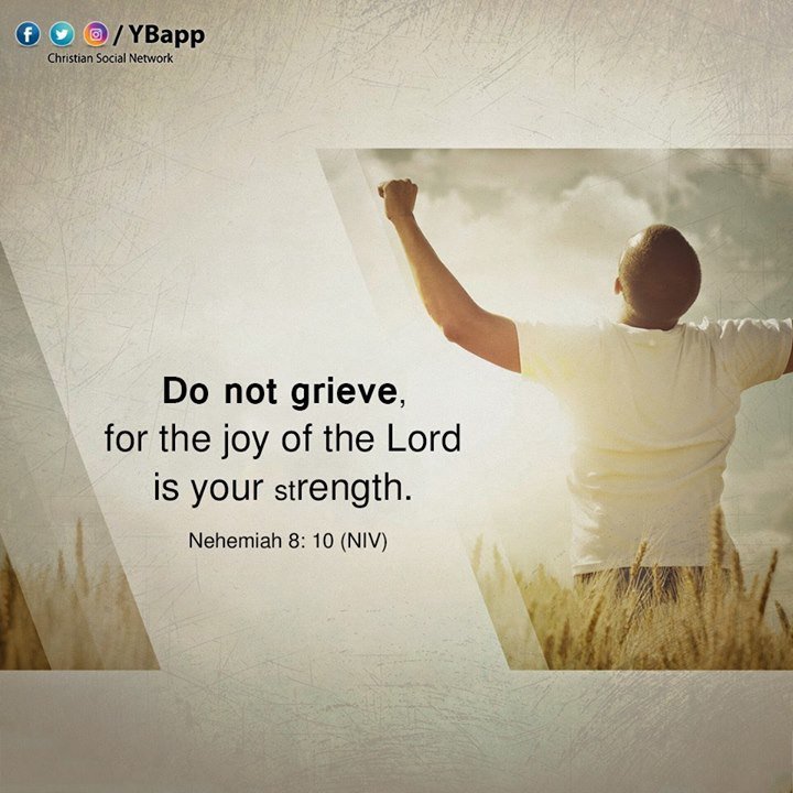 YBapp's tweet photo. Do not grieve, for the joy of the Lord is your strength.
Nehemiah 8: 10 (NIV)
#YBapp #Yalla_Bina https://t.co/Qhvc2i0Pg5 https://t.co/zCmiwiSyxt