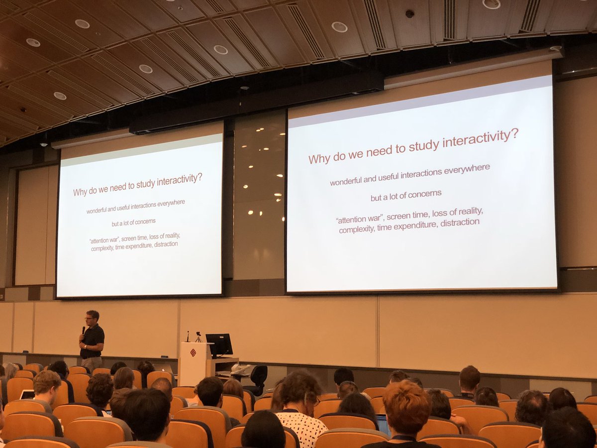antonfedosov's tweet image. Erik Stolterman opens #acmDIS2018 with a keynote questioning increased challenges of interactivity (basic research in applied field of design) and revisiting definitions of interface and interaction @acmDIS