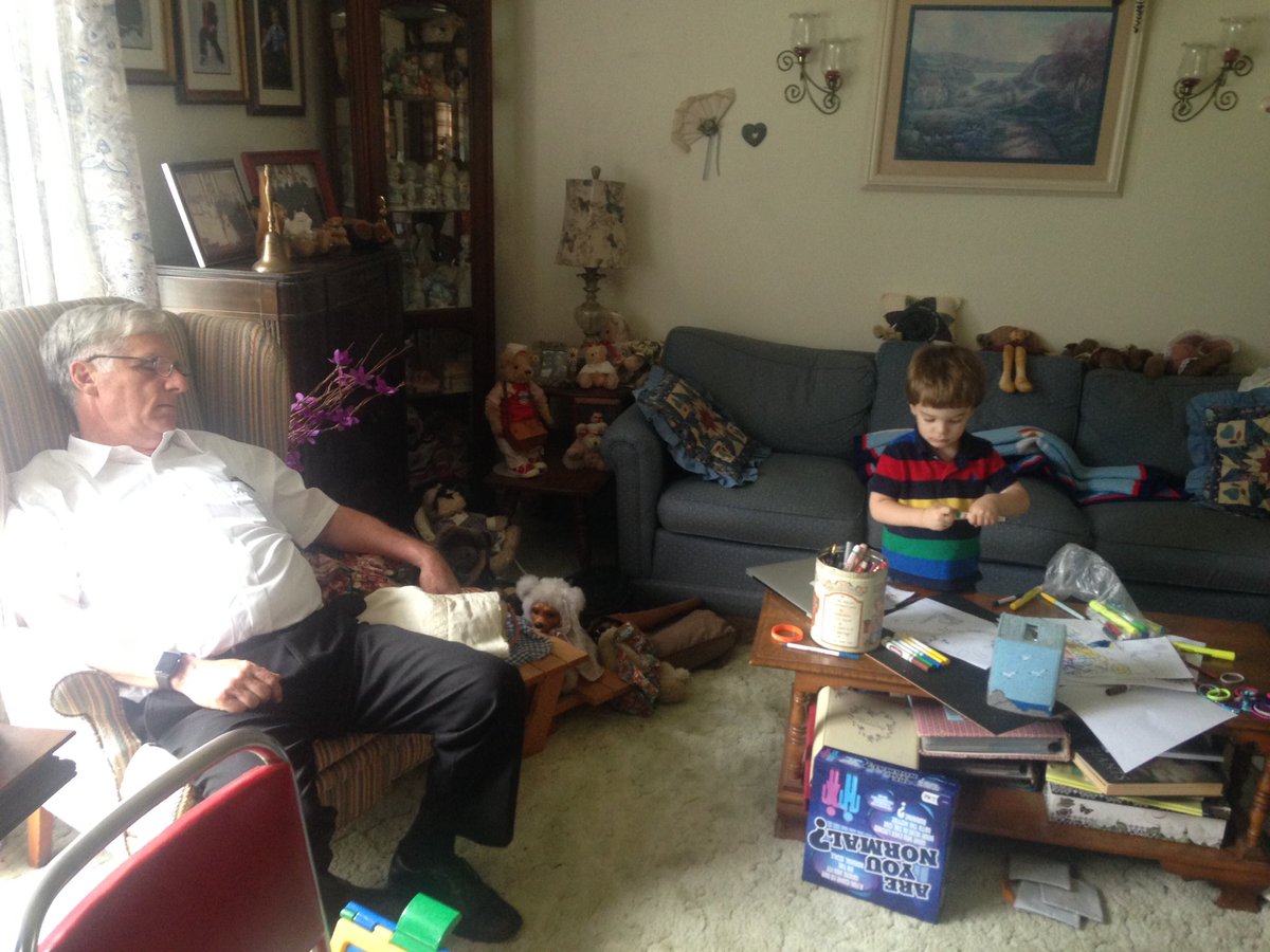dadlifeofparty's tweet photo. My dad, his grandson, and a bunch of markers. What could possibly go wrong?
.
.
.
#donttellmydadheisontheinternet #sleepingdad https://t.co/fMKZQZKEqE