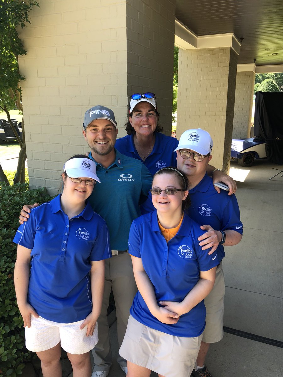 austincookgolf's tweet photo. Save the best for last! Today’s 65 brought us to a total of 15 birdies for the week and $1500 raised for @StJude! 

Thank you Memphis and @fesjcmemphis for an amazing week and congrats to DJ on an incredible performance! https://t.co/PesjVgd1To