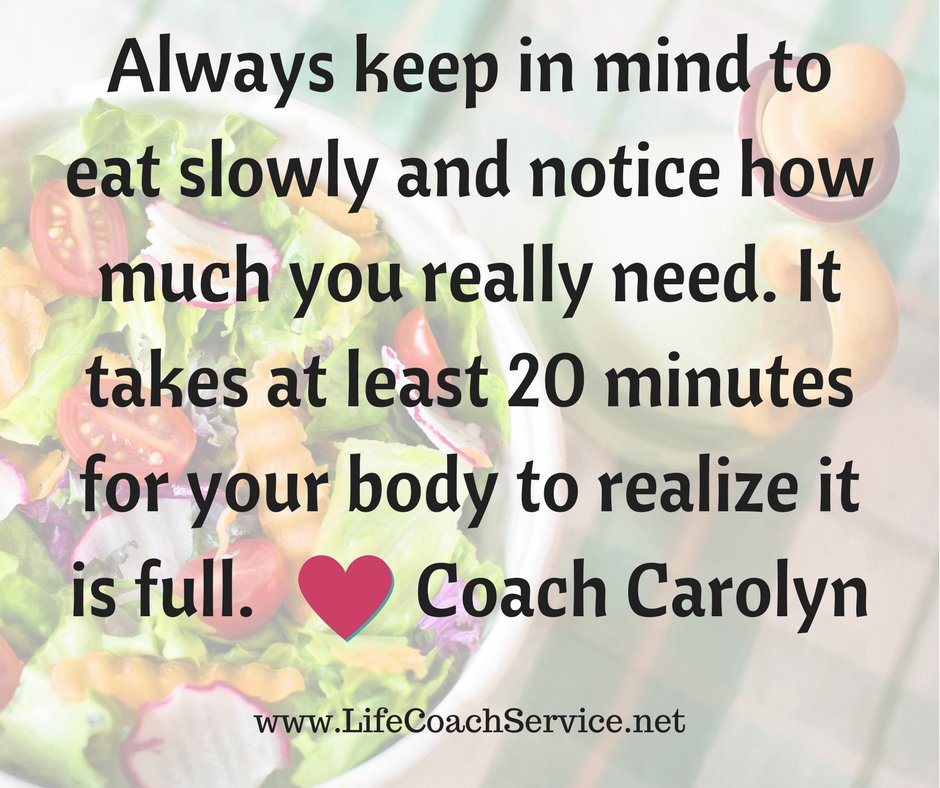 CoachCarolynLif's tweet image. #EatSlow