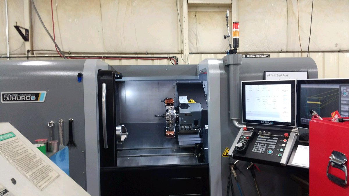 humstonmachinry's tweet photo. Our Service Department was busy last week with another Hurco install in Indiana. Gotta love the Hurco 50th Anniversary emblem on the new machines this year.
https://t.co/1FqLUYB7OK
•
•
•
#Hurco #HurcoCNC #HurcoLathe #WinMax #CNC #Manufacturing #HumstonMachinery #Indiana https://t.co/OBuPi8Uwba