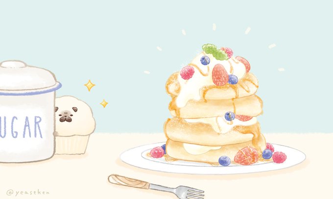 「pancake」 illustration images(Oldest)