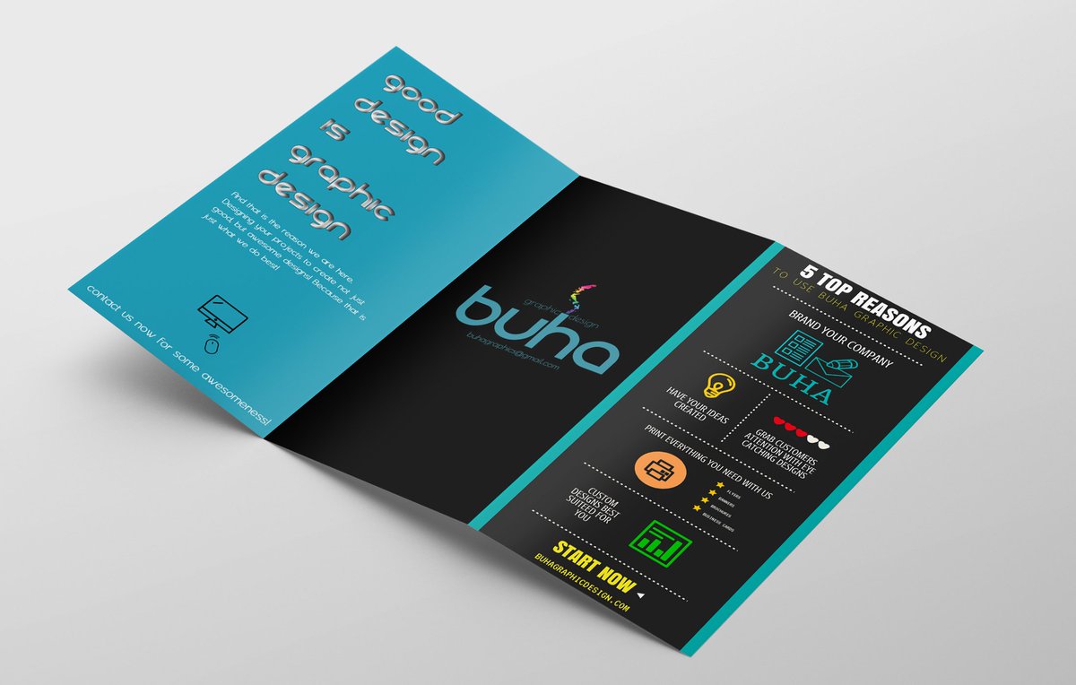 take a look at our buha brochure...
we can design one for you too!

#Brochure #BrochureDesign #customgraphics #Infographics