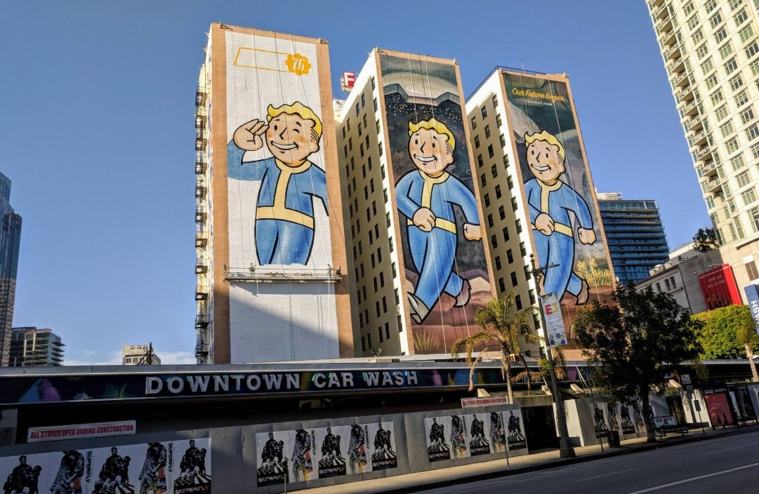 NomadicLiege's tweet photo. YESSSS Fallout 76, cant fucking wait!
#E32018 #BethesdaE3 #Bethesda #BE3 #Fallout76 #Fallout #ToddHoward #GoddHoward https://t.co/QopCttKbEB