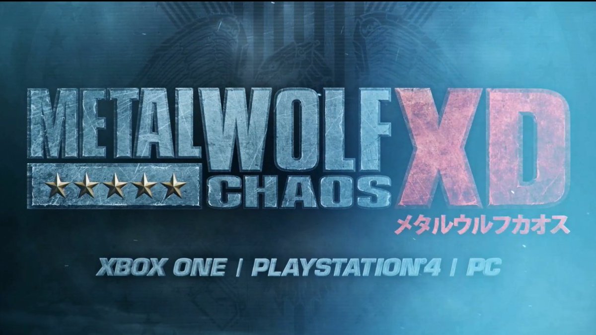 レッツパーティーー 米朝会談を前にe3 18で フロム ソフトウェアの名作ロボアクションが復活 メタルウルフカオスxd Ps4 Xb1 Pcでリリース決定 とアナウンス Togetter