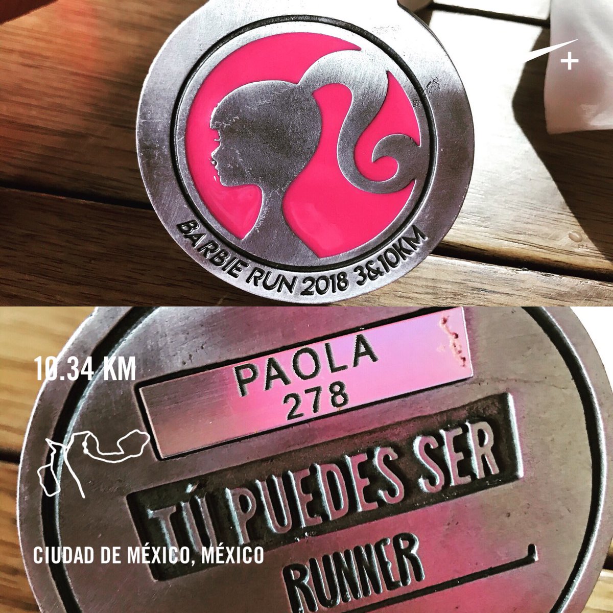Frogsiiita's tweet photo. #YoElegiCorrer #BarbieRunMX https://t.co/OBeDkGLZGV