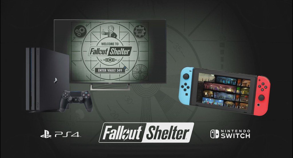 Fallout Shelter is now available on PlayStation 4 and Nintendo Switch.