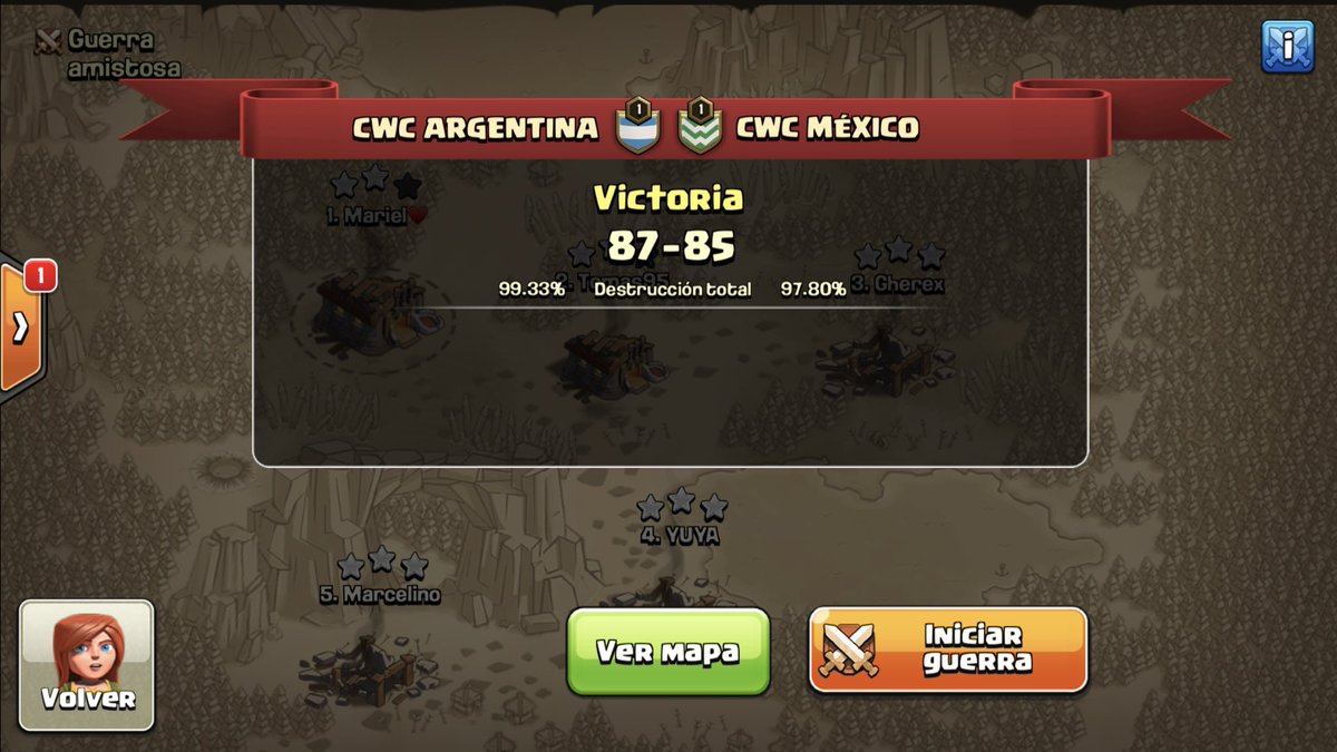 Sel. Argentina de Clash of Clans tweet media