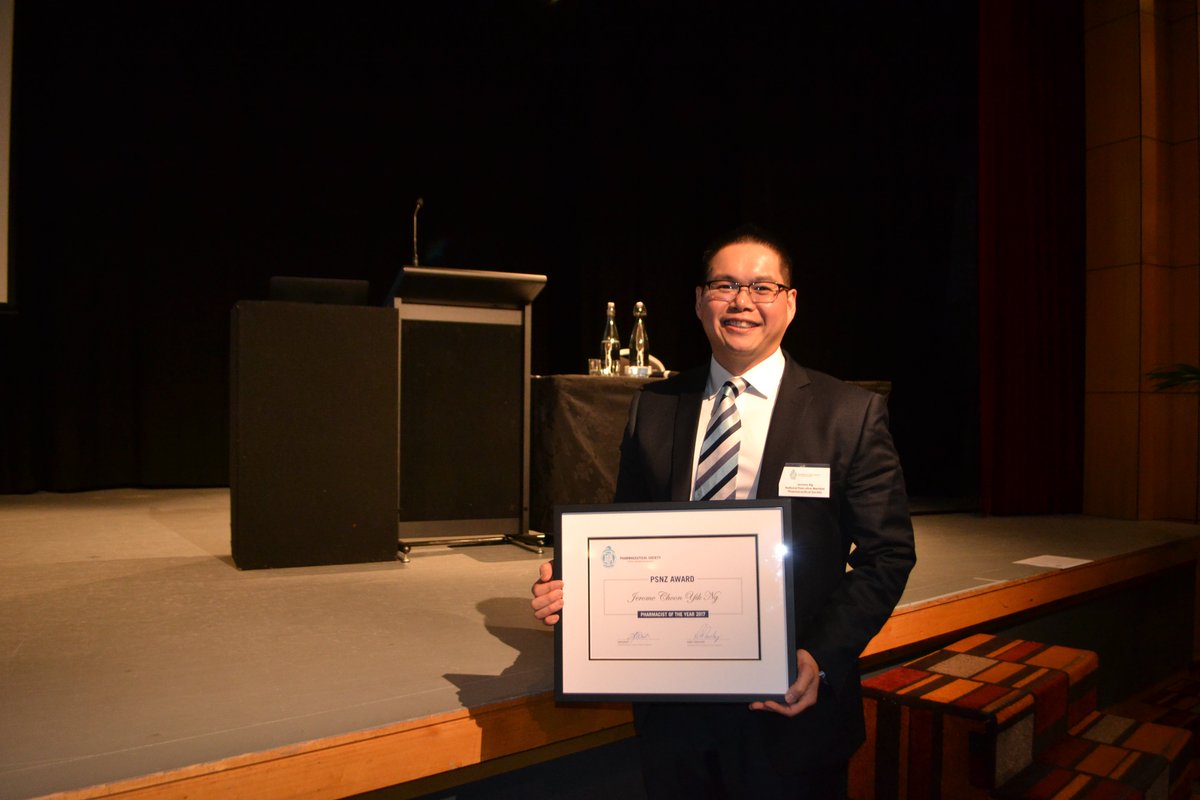 Congratulations to <a href="/ngjerome1/">Jerome Ng</a> for being crowned <a href="/PharmSocNZ/">PSNZ</a> Pharmacist of the Year. 
pharmacytoday.co.nz/article/news/p…