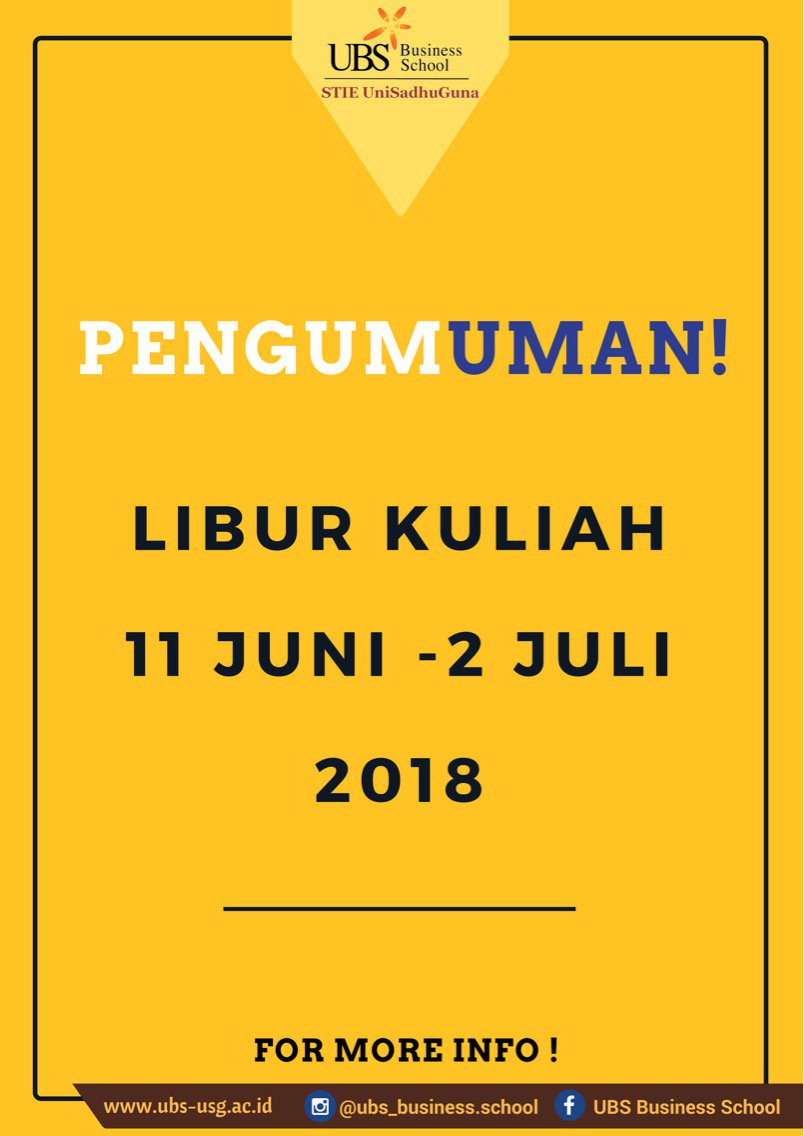 UBS Business School tweet media