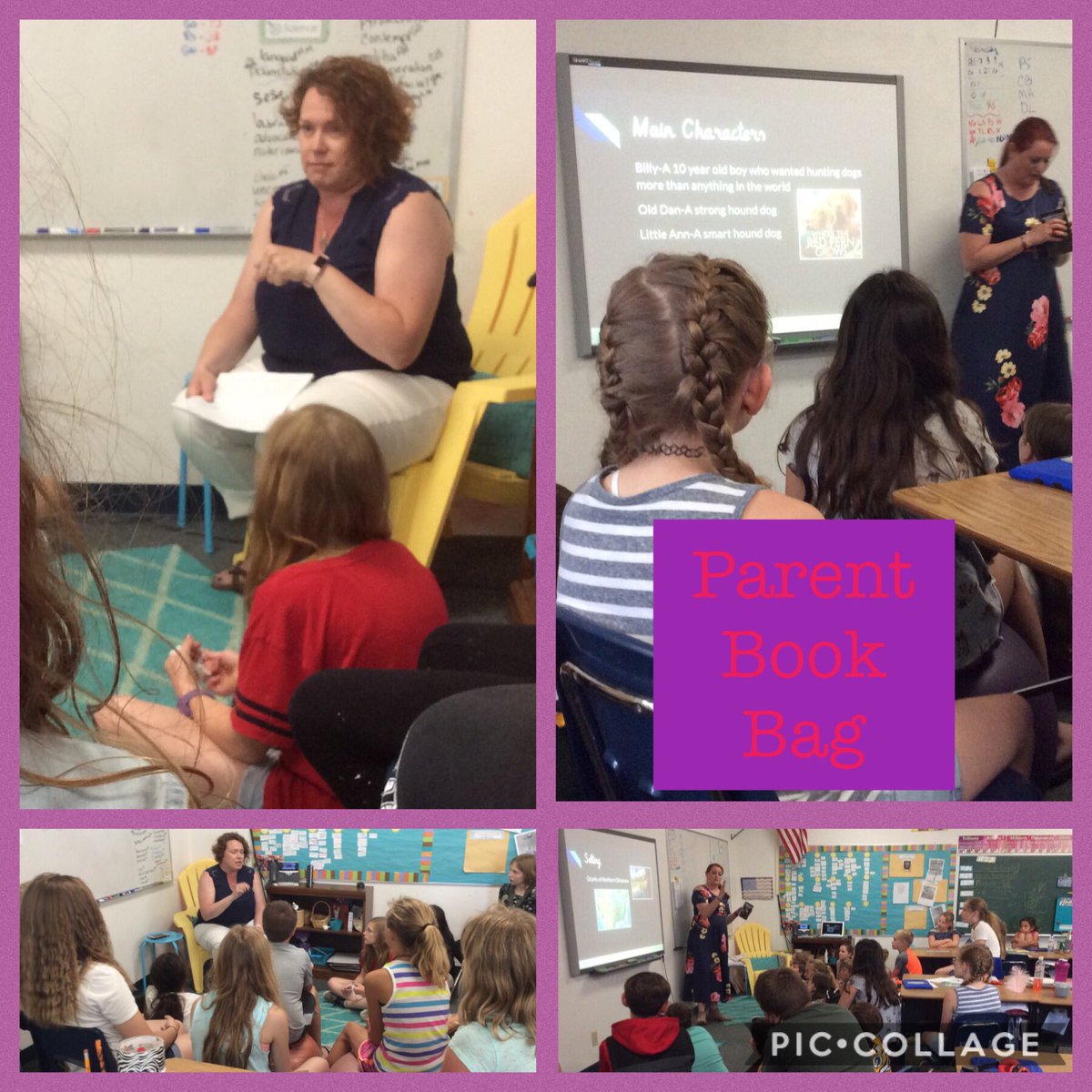 Parents visit our classroom and share some of their favorite books <a href="/MrsNguyen5/">Trisha Nguyen</a> <a href="/PCSD_LN/">Lannoye Elementary</a> #raiderstrong